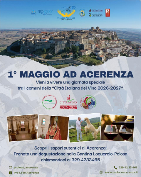 1° maggio ad Acerenza