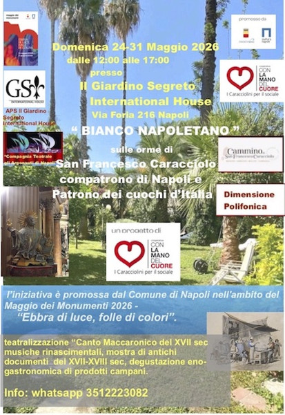 BIANCO NAPOLETANO, sulle orme di San Francesco Caracciolo