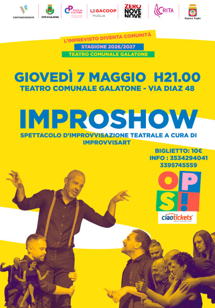 Improshow - spettacolo comico di improvvisazione teatrale