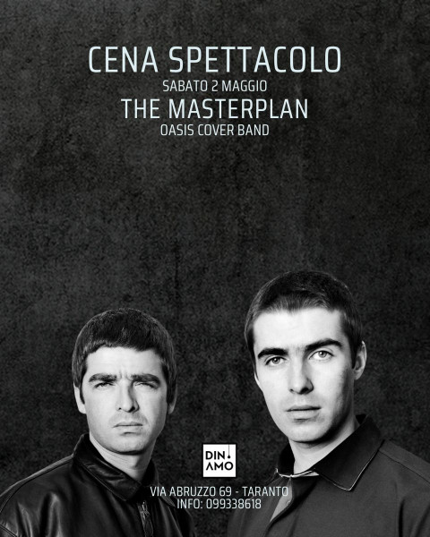 The Masterplan - Oasis Cover Band on Saturday Live