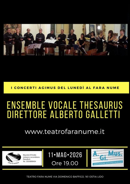 Concerto ENSAMBLE VOCALE THESAURUS