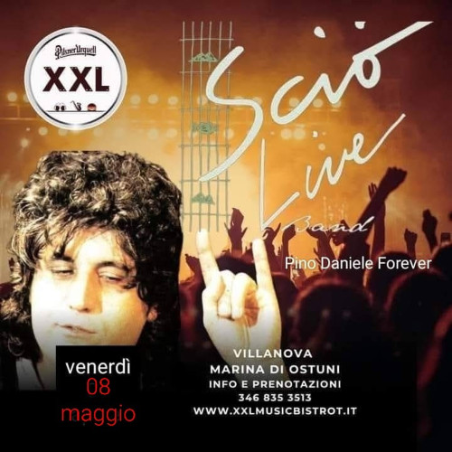 Sciò Live Band Pino Daniele Forever in concerto