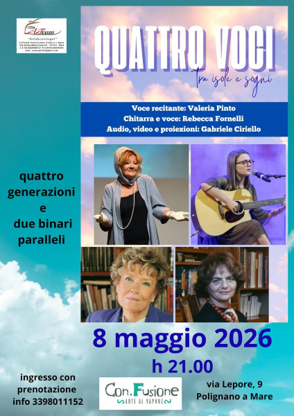 Quattro voci fra isole e sogni