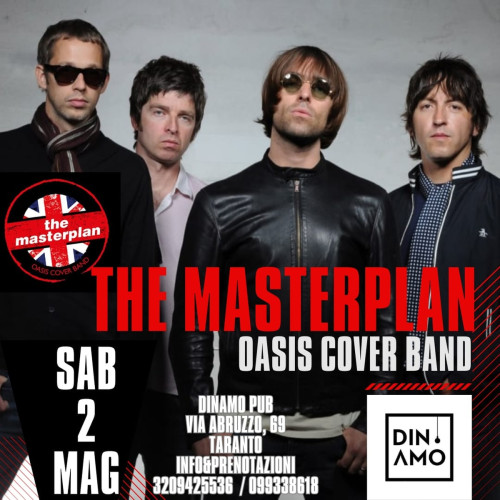 The MasterPlan Oasis tribute band live @ Dinamo
