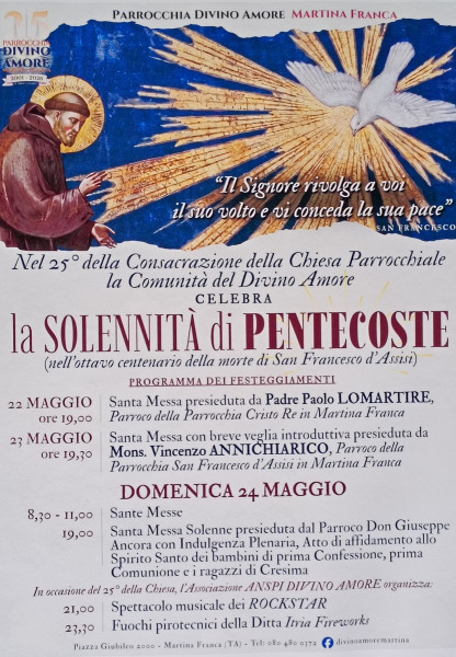 Festa di Pentecoste e concerto dei "Rockstar"
