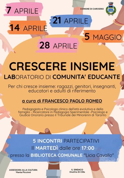 Lab. Conunità Educante