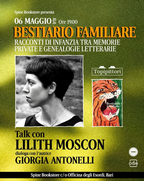 Lilith Moscon presenta Bestiario familiare