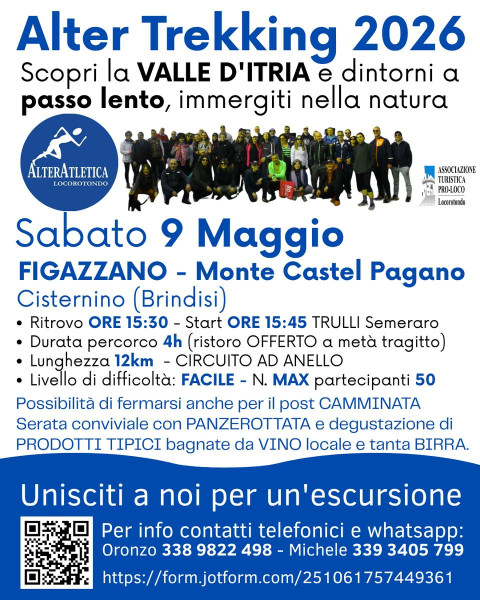 a PASSO LENTO in Valle D'Itria