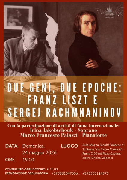 Due Geni Due Epoche F. Liszt - S Rachmaninov