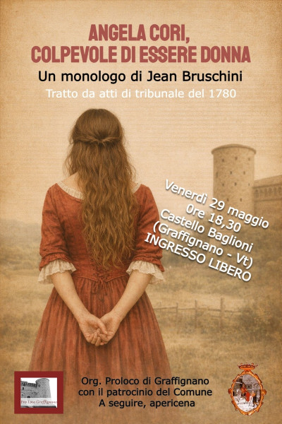 Angela Cori: colpevole di essere donna