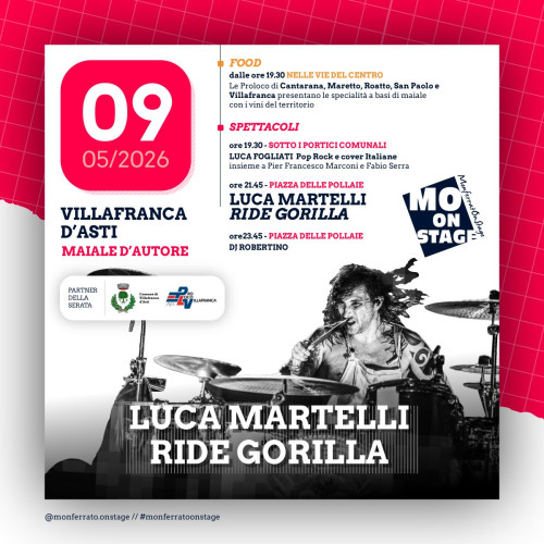 Monferrato On Stage con Luca Martelli