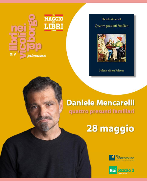 Daniele Mencarelli presenta "Quattro presunti familiari"