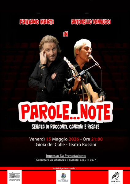 Parole... note