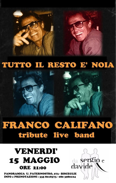 FRANCO CALIFANO live tribute