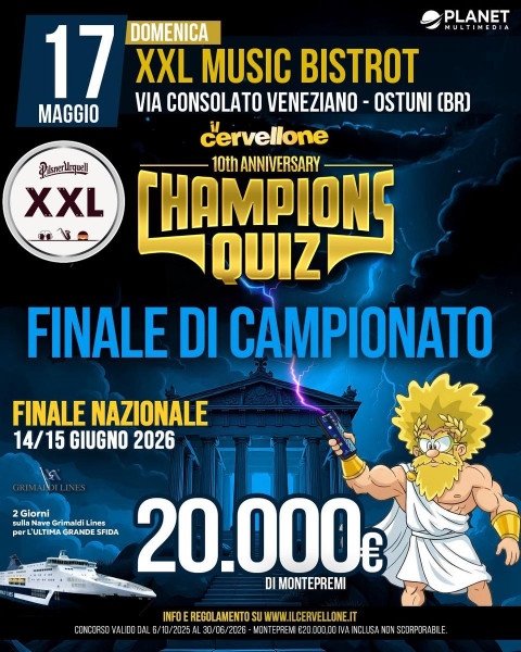 Il Cervellone Quiz Game - Finale di campionato XXL