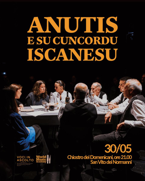 Anutis e Su Concordu Iscanesu per Voci in Ascolto 2026