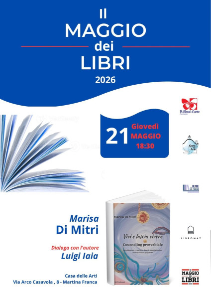 Presentazione del libro "VIVI E LASCIA VIVERE Counseling Proverbiale" Wip edizioni