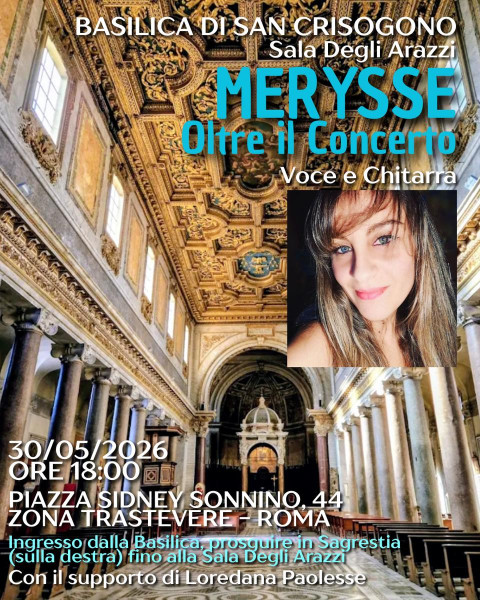 "Oltre il Concerto" di Merysse: voce e ricerca artistica