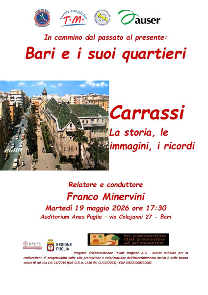 La storia di Bari attraverso i suoi quartieri: Carrassi