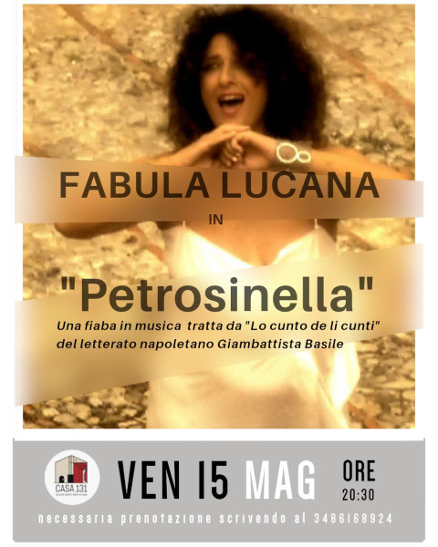 FABULA LUCANA presenta "Petrosinella" - fiaba antica napoletana - Teatro e musica