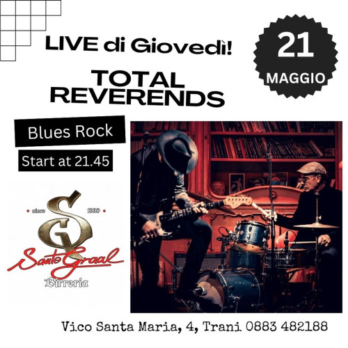 TOTAL REVERENDS live at Santo Graal!