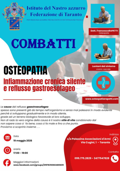 Infiammazione cronica silente e reflusso gastro esofageo: rimedi naturali
