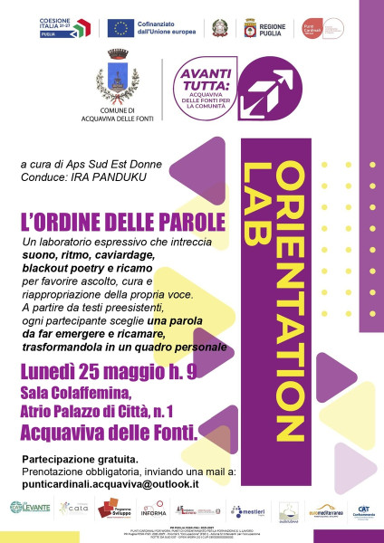 L'Ordine delle Parole - Laboratorio Espressivo
