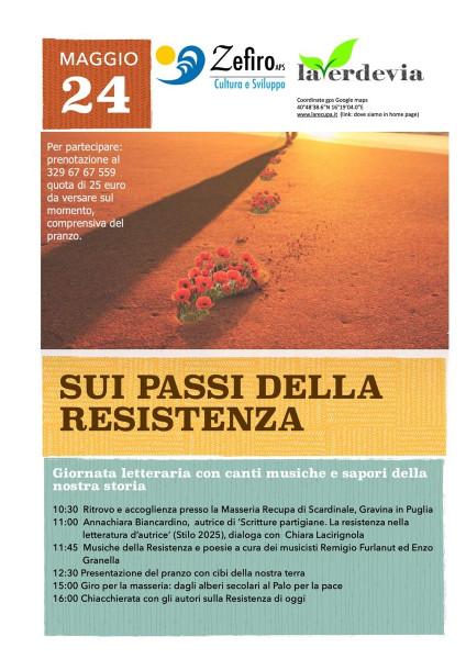 Giornata letteraria "Sui passi della Resistenza"