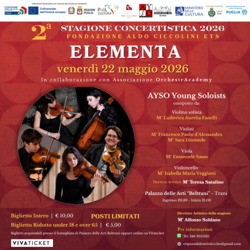 ELEMENTA: la musica prende forma negli elementi della natura