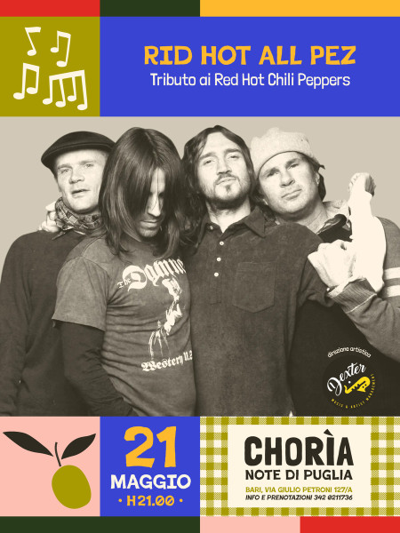 Rid Hot All Pezz - Red Hot Chili Peppers tribute band