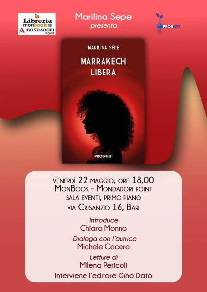 Presentazione del libro Marrakech libera di Marilina Sepe