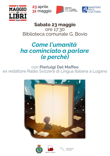 Incontro tematico su COME L’UMANITÀ HA COMINCIATO A PARLARE (E PERCHÈ)