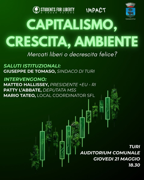 Capitalismo, crescita, ambiente – Mercati liberi o decrescita felice?