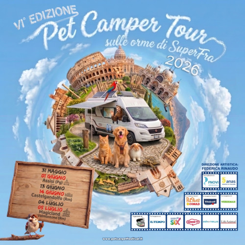 Sesta edizione Pet Camper Tour