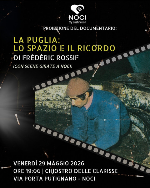 Proiezione del documentario: La Puglia. Lo spazio e il ricordo di Frédéric Rossif