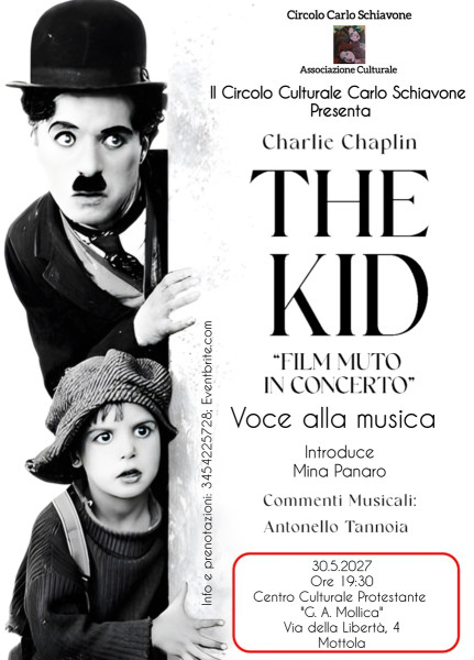 THE KID. Film muto in concerto.