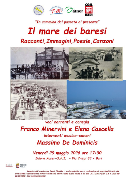"Il Mare Dei Baresi"  Racconti, Immagini, Canzoni, Poesie