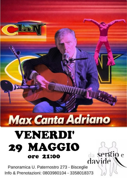 Max canta ADRIANO