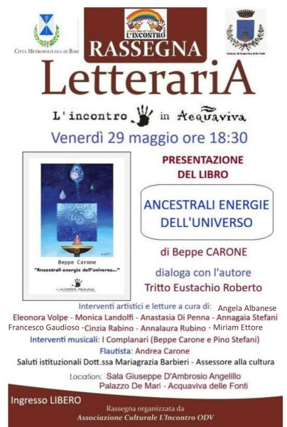 Ancestrali energie dell'universo - presentazione spettacolo