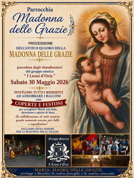 Festeggiamenti in onore della MADONNA DELLE GRAZIE