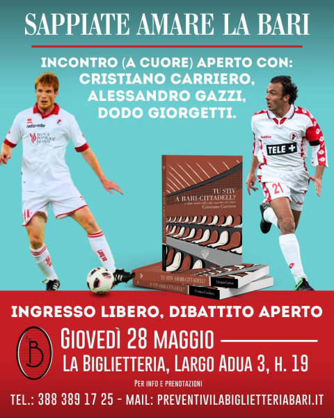 Tu stiv a Bari Cittadell’? e altre storie sulla mia squadra del cuore