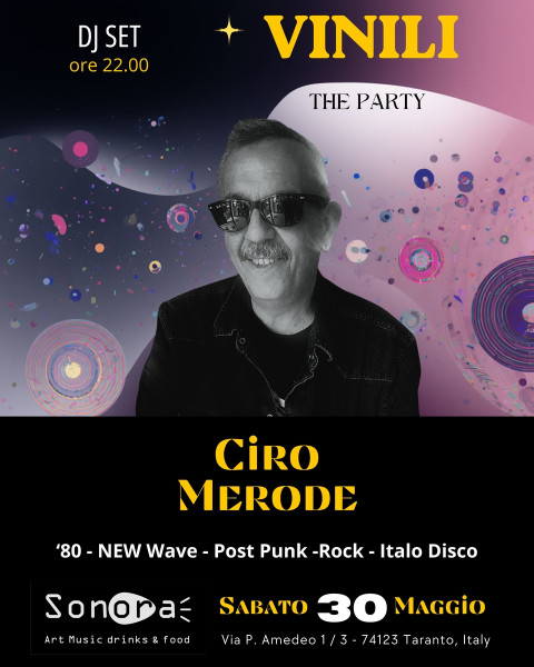 Vinili / The Party: Ciro Merode dj set