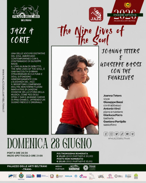 The Nine Lives Of The Soul Joanna Teters e Giuseppe Bassi Con The Funklives