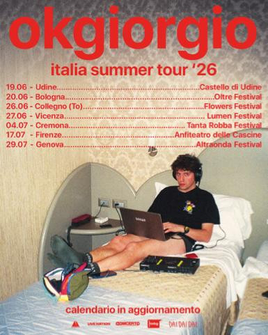 Italia Summer Tour 2026 di okgiorgio
