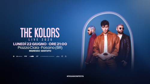 Festa Patronale di Fasano - The Kolors