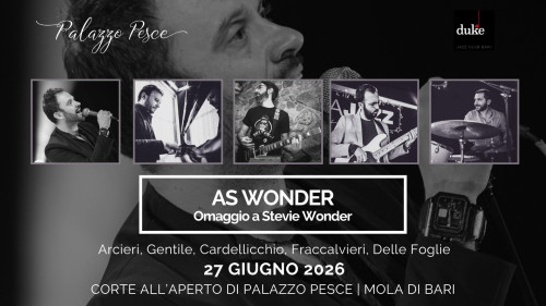 AS WONDER [Omaggio a Stevie Wonder]