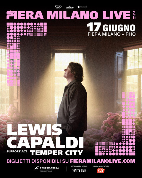 Lewis Capaldi con Temper City