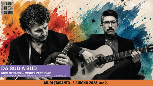 DA SUD A SUD, chitarre, charango, flauti etnici e zampogna