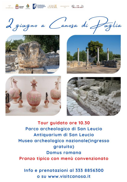 Tour guidato ed enogastronomia a Canosa di Puglia