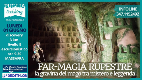 FAR-MAGIA RUPESTRE la gravina del mago